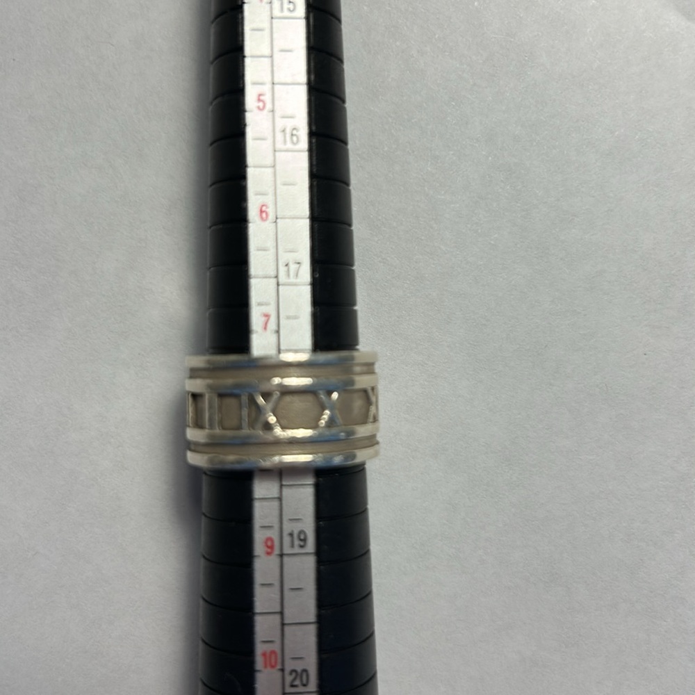Tiffany & Company Atlas Roman Numeral Ring - Picture 8 of 9